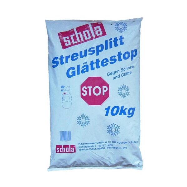 Streusplitt Glättestop 10 kg Sack Schomaker von Streusalzritter